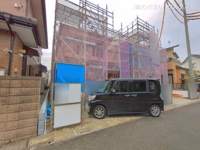 埼玉県白岡市小久喜の新築戸建て上棟写真 2026年3月24日撮影