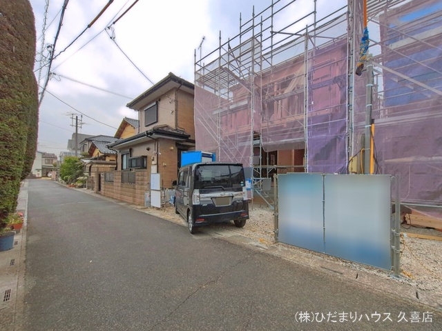 埼玉県白岡市小久喜の新築戸建て上棟写真 2026年3月24日撮影