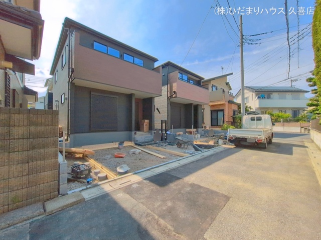 埼玉県白岡市小久喜の新築戸建て外構写真 2026年5月19日撮影