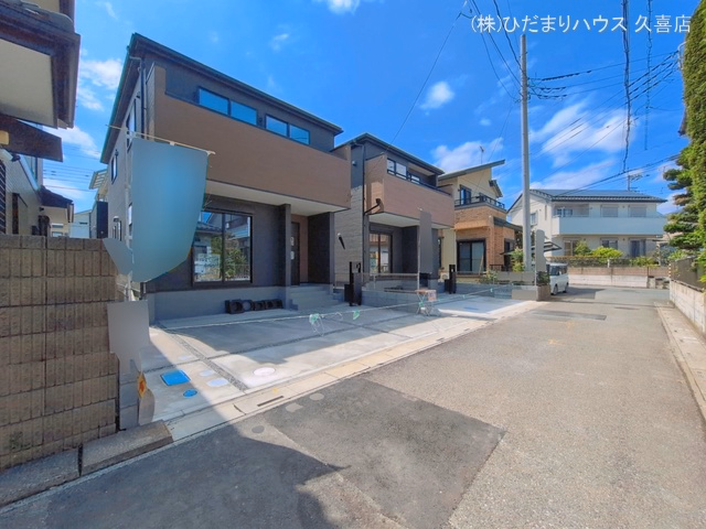 埼玉県白岡市小久喜の新築戸建て完成写真 2026年6月9日撮影