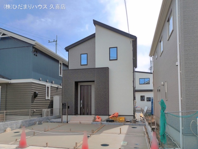 埼玉県久喜市西の新築戸建て外構写真 2026年4月16日撮影