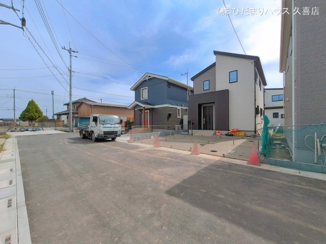 埼玉県久喜市西の新築戸建て外構写真 2026年4月16日撮影