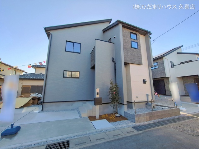 埼玉県久喜市久喜東５丁目の新築戸建て完成写真 2026年2月18日撮影