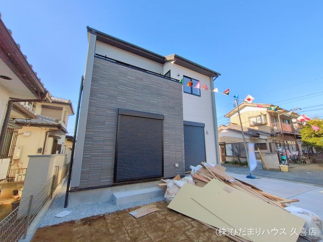 埼玉県久喜市久喜東５丁目の新築戸建て完成写真 2026年2月18日撮影