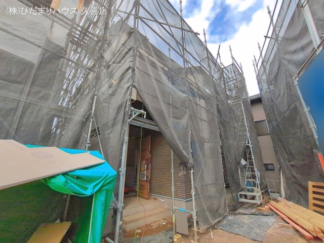 埼玉県久喜市本町２丁目の新築戸建てシート写真 2026年4月14日撮影