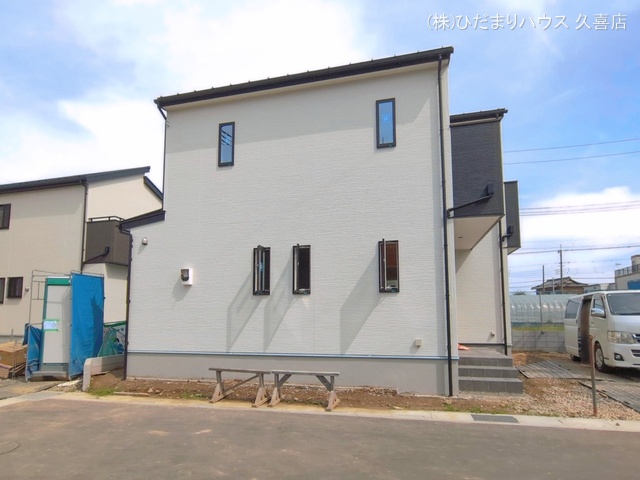 埼玉県久喜市西の新築戸建て外構写真 2026年4月16日撮影