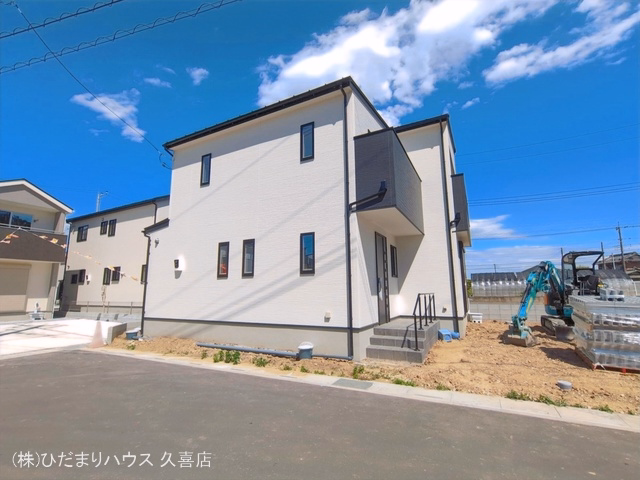 埼玉県久喜市西の新築戸建て外構写真 2026年5月28日撮影