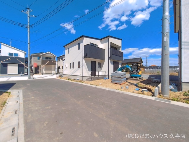 埼玉県久喜市西の新築戸建て外構写真 2026年5月28日撮影
