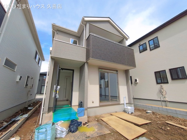 埼玉県久喜市西の新築戸建て外構写真 2026年4月16日撮影