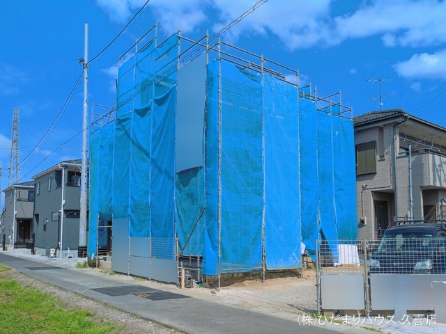 埼玉県北葛飾郡杉戸町清地３丁目の新築戸建てシート写真 2026年4月19日撮影