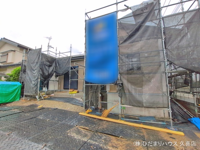 埼玉県幸手市緑台2丁目の新築戸建てシート写真 2026年5月20日撮影