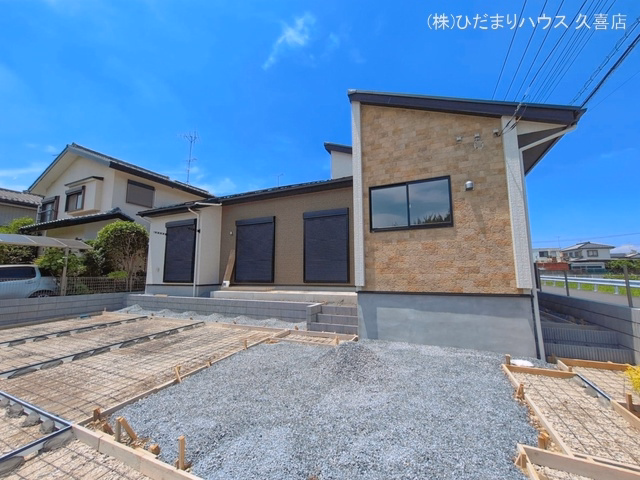 埼玉県幸手市緑台２丁目の新築戸建て外構写真 2026年6月12日撮影