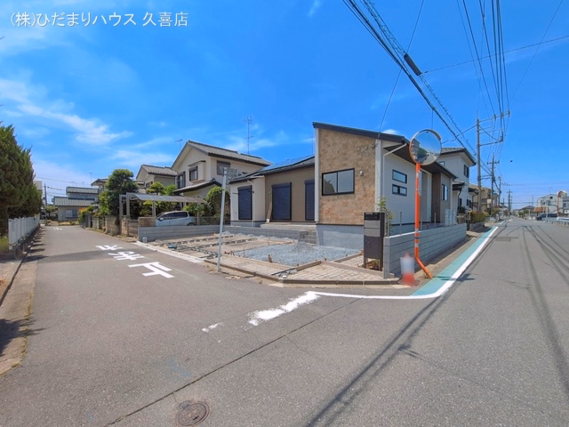 埼玉県幸手市緑台２丁目の新築戸建て外構写真 2026年6月12日撮影