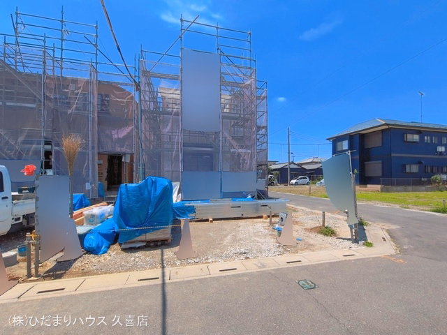 埼玉県幸手市東4丁目の新築戸建てシート写真 2026年6月12日撮影