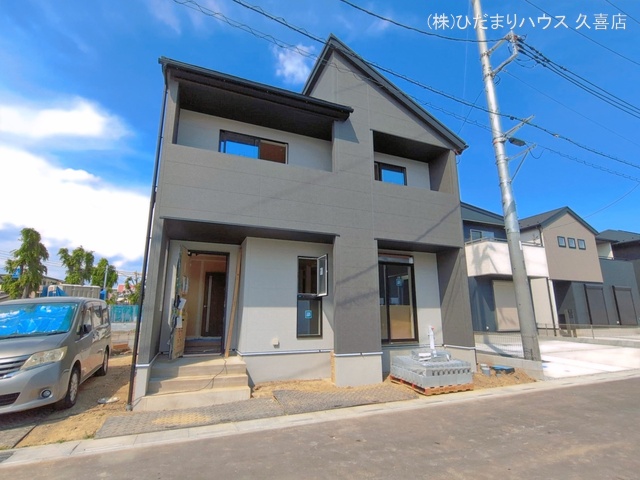 埼玉県久喜市西の新築戸建て外構写真 2026年5月12日撮影
