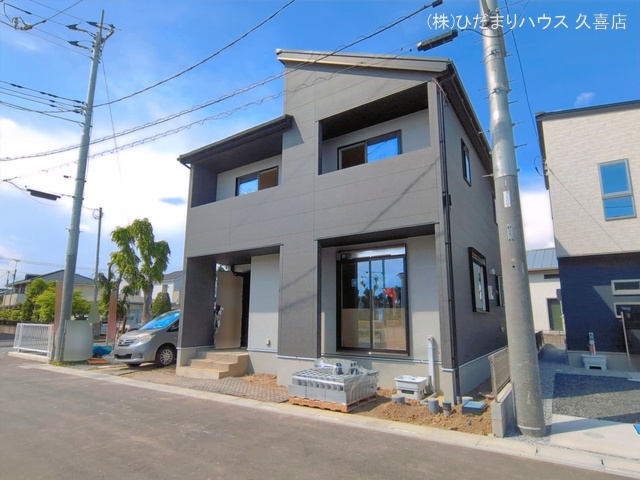 埼玉県久喜市西の新築戸建て外構写真 2026年5月12日撮影