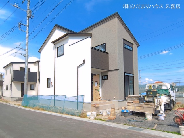 埼玉県久喜市西の新築戸建て外構写真 2026年5月12日撮影