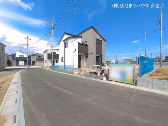 埼玉県久喜市西の新築戸建て外構写真 2026年5月12日撮影