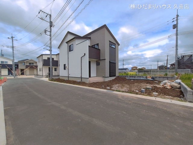 埼玉県久喜市西の新築戸建て外構写真 2026年6月17日撮影