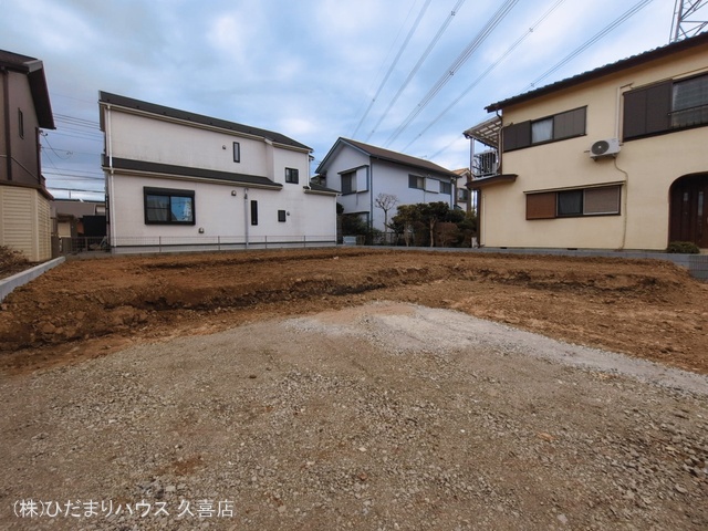 埼玉県南埼玉郡宮代町学園台1丁目の新築戸建て更地・土地写真 2026年3月18日撮影