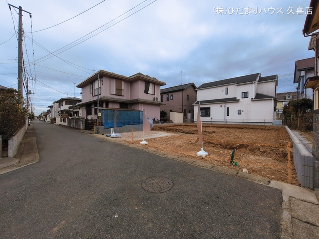 埼玉県南埼玉郡宮代町学園台1丁目の新築戸建て更地・土地写真 2026年3月18日撮影