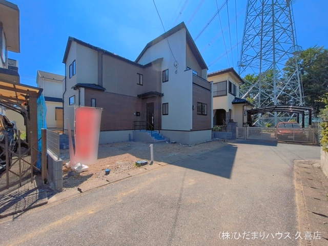 新築戸建て 宮代町学園台1丁目 1号棟 外構