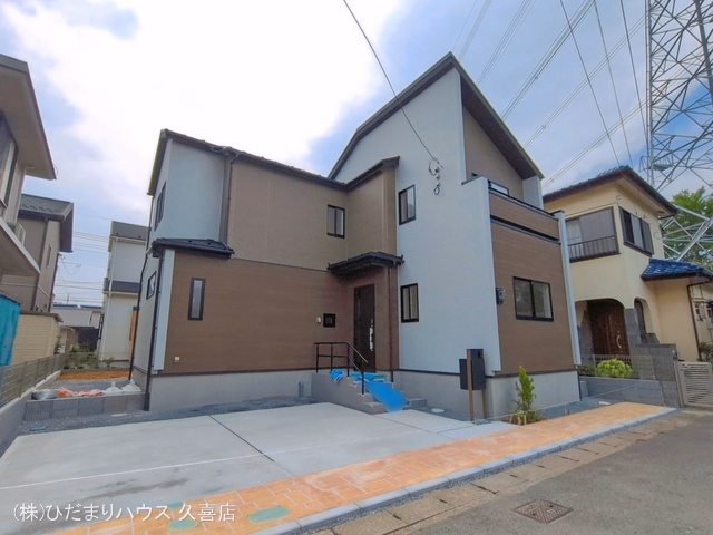 新築戸建て 宮代町学園台1丁目 1号棟 外構