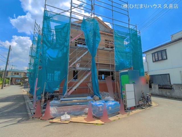 埼玉県蓮田市大字川島の新築戸建て上棟写真 2026年5月13日撮影