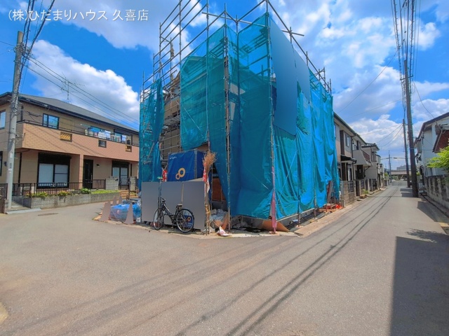 埼玉県蓮田市大字川島の新築戸建て上棟写真 2026年5月13日撮影