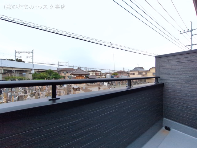 白岡市篠津(戸建)01 バルコニー