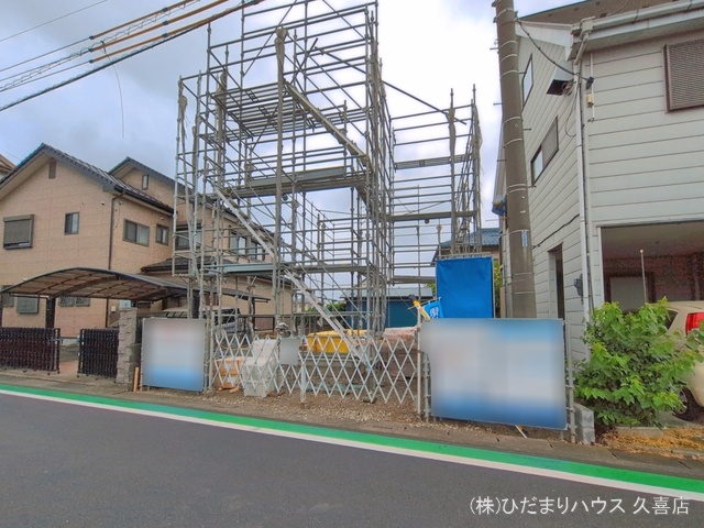 埼玉県白岡市篠津の新築戸建て基礎写真 2026年5月21日撮影