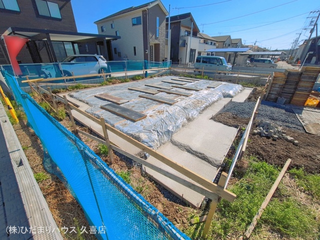 茨城県古河市上辺見の新築戸建て基礎写真 2026年4月7日撮影