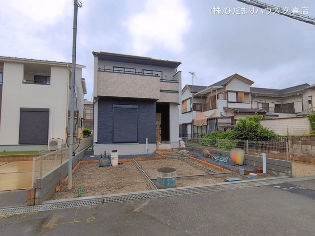 埼玉県久喜市青葉５丁目の新築戸建て外構写真 2026年6月25日撮影