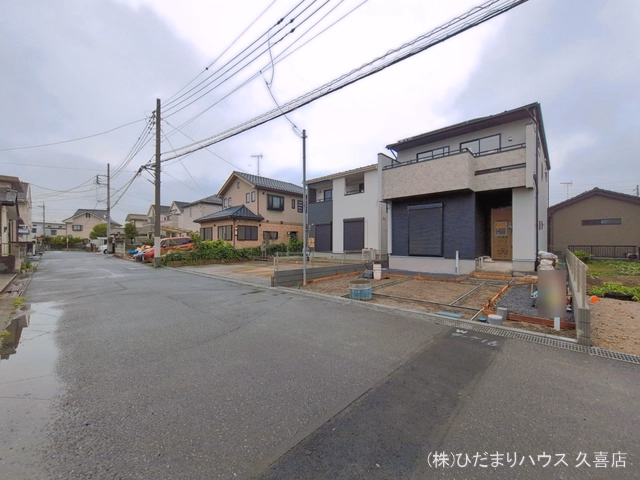 埼玉県久喜市青葉５丁目の新築戸建て外構写真 2026年6月25日撮影