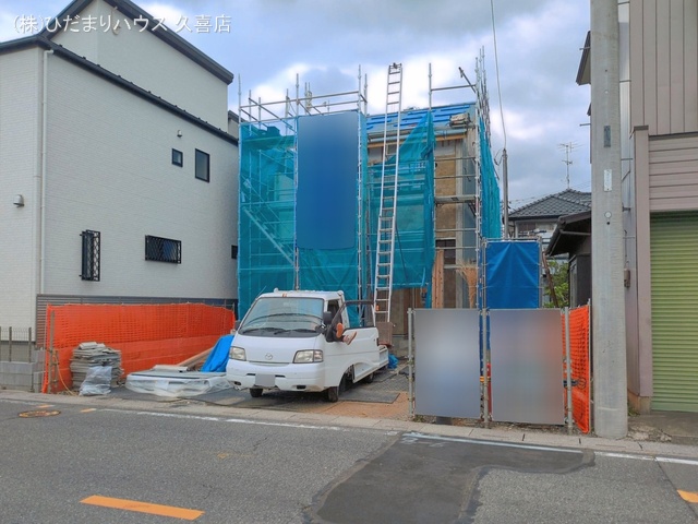 埼玉県久喜市本町５丁目の新築戸建て上棟写真 2026年6月4日撮影