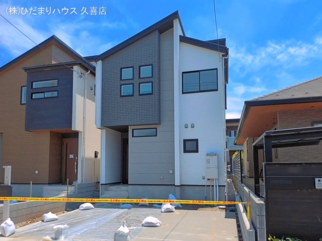 埼玉県久喜市栗原４丁目の新築戸建て外構写真 2026年6月12日撮影