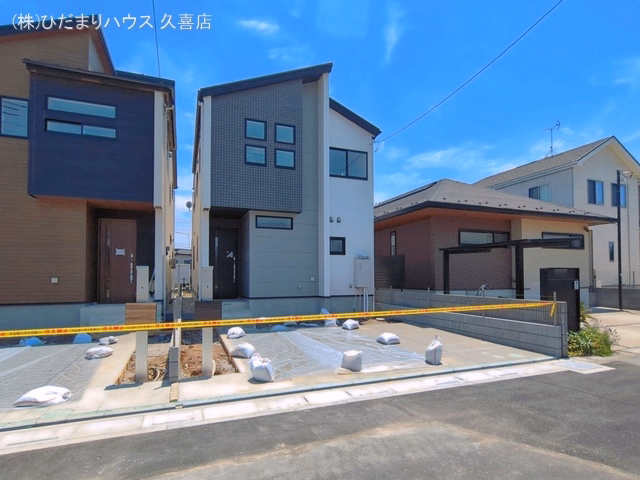 埼玉県久喜市栗原４丁目の新築戸建て外構写真 2026年6月12日撮影
