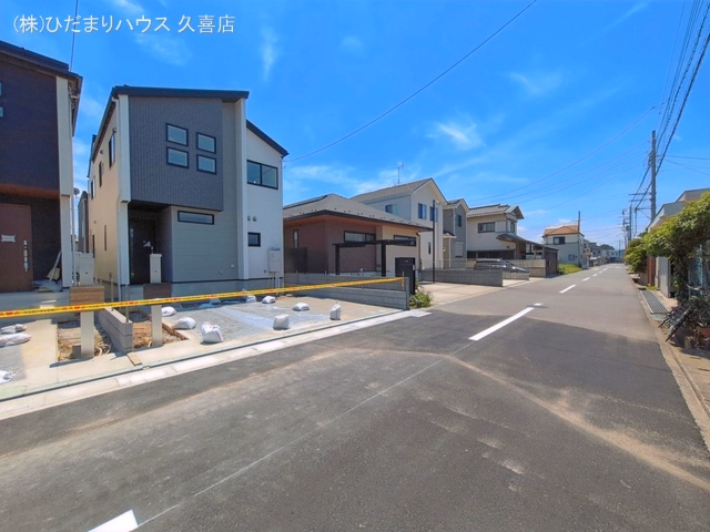 埼玉県久喜市栗原４丁目の新築戸建て外構写真 2026年6月12日撮影