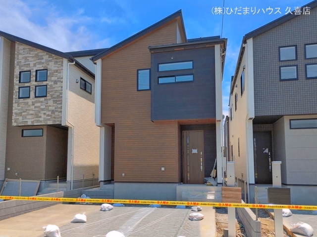 埼玉県久喜市栗原４丁目の新築戸建て外構写真 2026年6月12日撮影