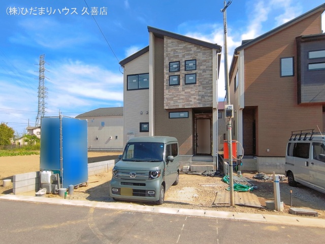 埼玉県久喜市栗原４丁目の新築戸建て外構写真 2026年5月18日撮影
