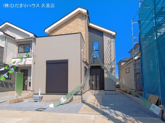 埼玉県久喜市野久喜の新築戸建て完成写真 2026年6月9日撮影