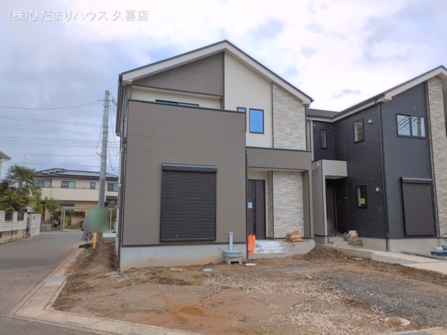 埼玉県久喜市野久喜の新築戸建て外構写真 2026年7月5日撮影