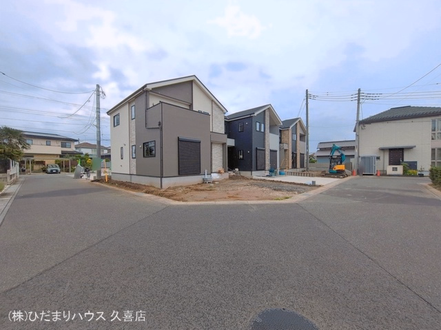 埼玉県久喜市野久喜の新築戸建て外構写真 2026年7月5日撮影