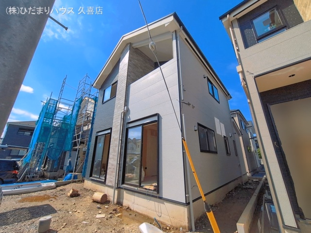 埼玉県久喜市野久喜の新築戸建て外構写真 2026年6月9日撮影