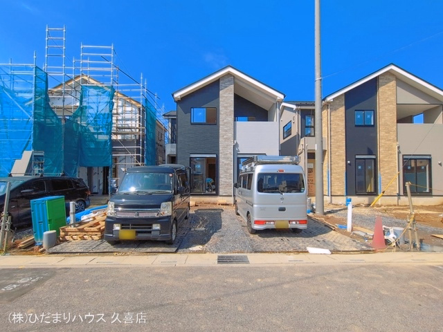埼玉県久喜市野久喜の新築戸建て外構写真 2026年6月9日撮影