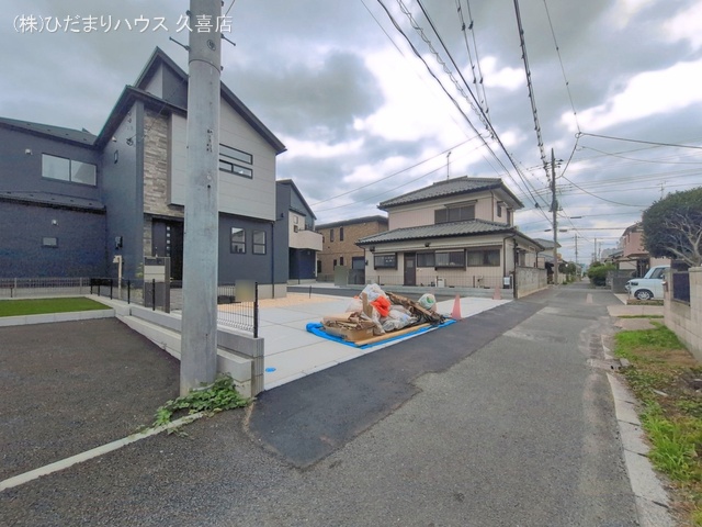 埼玉県久喜市本町2丁目の新築戸建て完成写真 2026年6月4日撮影