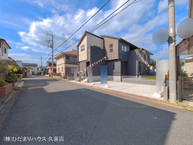 埼玉県久喜市鷲宮４丁目の新築戸建て完成写真 2026年7月7日撮影