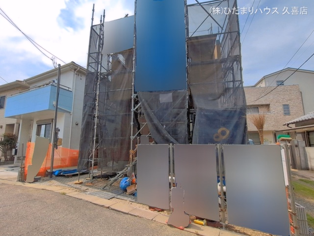久喜市西（戸建）01 上棟