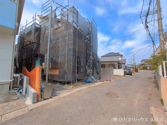 久喜市西（戸建）01 上棟