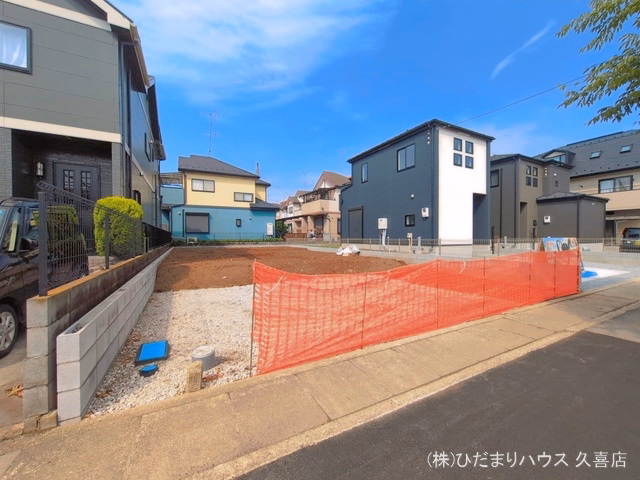 埼玉県久喜市菖蒲町　三箇の新築戸建て更地・土地写真 2026年6月11日撮影
